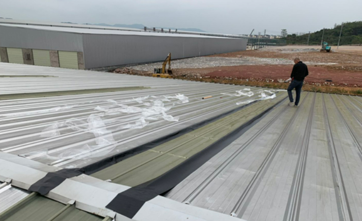 颍泉厂房屋面防水维修案例